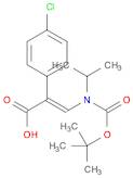 Trans-N-Boc-2-(4-chlorophenyl)-3-(isopropylamino) acrylic acid