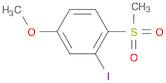 2-Iodo-1-methanesulfonyl-4-methoxy-benzene