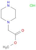 Piperazin-1-yl-acetic acid methyl ester hydrochloride