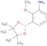 2-Methoxy-3-(4,4,5,5-tetramethyl-[1,3,2]dioxaborolan-2-yl)-phenylamine