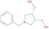 3,4-Pyrrolidinedimethanol, 1-(phenylmethyl)-, (3R,4S)-rel-