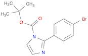 1- dimethylethyl 2-(4-bromophenyl)-lΗ-imidazole-l-carboxylate