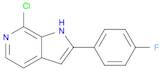 7-Chloro-2-(4-fluorophenyl)-1H-pyrrolo[2,3-c]pyridine