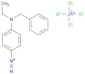 4-(benzyl(ethyl)amino)benzenediazonium zinc chloride