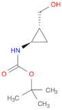 Carbamic acid, [2-(hydroxymethyl)cyclopropyl]-, 1,1-dimethylethyl ester, (1R-