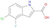 5-CHLORO-4-FLUORO-1H-INDOLE-2-CARBOXYLIC ACID