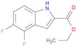 4,5-DIFLUOROINDOLE-2-ETHYLCARBOXYLATE