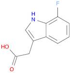 1H-Indole-3-aceticacid,7-fluoro-(9CI)