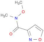 3-Isoxazolecarboxamide,N-methoxy-N-methyl-(9CI)