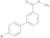 Methyl 3-(4-bromophenyl)benzoate, 4-Bromo-3'-(methoxycarbonyl)biphenyl