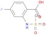 4-Fluoro-2-(MethylsulfonaMido)benzoic Acid