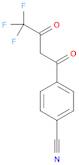 4-(4,4,4-trifluoro-3-oxobutanoyl)benzonitrile