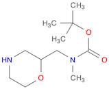 (R)-tert-butyl methyl(morpholin-2-ylmethyl)carbamate