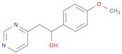 1-(4-METHOXYPHENYL)-2-PYRIMIDIN-4-YLETHANOL