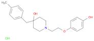 4-Piperidinol, 1-[2-(4-hydroxyphenoxy)ethyl]-4-[(4-Methylphenyl)Methyl]-,hydrochloride