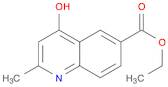 4-HYDROXY-2-METHYLQUINOLINE-6-CARBOXYLIC ACID ETHYL ESTER