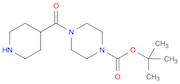 4-(PIPERIDINE-4-CARBONYL)-PIPERAZINE-1-CARBOXYLIC ACID TERT-BUTYL ESTER