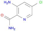 3-AMINO-5-CHLOROPYRIDINE-2-CARBOXAMIDE