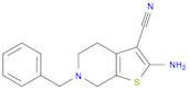 2-AMINO-6-BENZYL-4,5,6,7-TETRAHYDRO-THIENO[2,3-C]PYRIDINE-3-CARBONITRILE