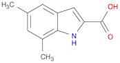 5,7-DIMETHYL-1H-INDOLE-2-CARBOXYLIC ACID