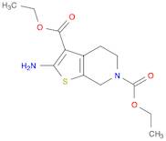 2-AMINO-4,7-DIHYDRO-5H-THIENO[2,3-C]PYRIDINE-3,6-DICARBOXYLIC ACID 3,6-DIETHYL ESTER