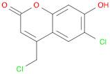 6-CHLORO-4-CHLOROMETHYL-7-HYDROXY-CHROMEN-2-ONE