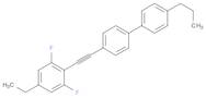 4-((4-Ethyl-2,6-difluorphenyl)-ethinyl)-4′-propylbiphenyl