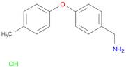 (4-(p-tolyloxy)phenyl)methanamine hydrochloride