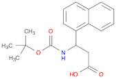 (R,S)-BOC-3-AMINO-3-(1-NAPHTHYL)-PROPIONIC ACID
