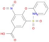 BUMETANIDE RELATED COMPOUND B (25 MG) (3-NITRO-4-PHENOXY-5-SULFAMOYLBENZOIC ACID)