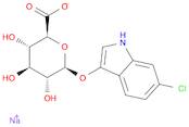 Sodium (2S,3S,4S,5R,6S)-6-((6-chloro-1H-indol-3-yl)oxy)-3,4,5-trihydroxytetrahydro-2H-pyran-2-carboxylate