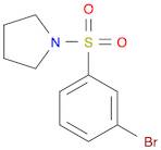 3-BROMO-N-PYRROLIDIN-1-YLBENZENESULPHONAMIDE