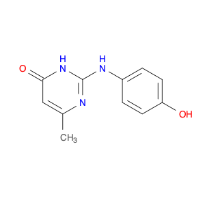 2-[(4-hydroxyphenyl)amino]-6-methyl-4(3H)-pyrimidinone