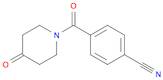 4-(4-OXO-PIPERIDINE-1-CARBONYL)-BENZONITRILE