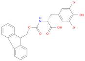 (R)-2-((((9H-Fluoren-9-yl)methoxy)carbonyl)amino)-3-(3,5-dibromo-4-hydroxyphenyl)propanoic acid