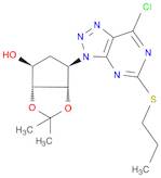 (3aR,4S,6R,6aS)-6-[7-Chloro-5-(propylthio)-3H-1,2,3-triazolo[4,5-d]pyrimidin-3-yl]tetrahydro-2,2-d…