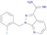 1H-Pyrazolo[3,4-b]pyridine-3-carboxiMidaMide, 1-[(2-fluorophenyl)Methyl]-