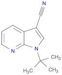 1H-Pyrrolo[2,3-b]pyridine-3-carbonitrile, 1-(1,1-diMethylethyl)-