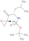 CarbaMic acid, N-[(1S)-3-Methyl-1-[[(2S)-2-Methyl-2-oxiranyl]carbonyl]butyl]-, 1,1-diMethylethyl ester