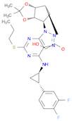 2-[[(3aS,4R,6S,6aR)-4-[7-[[(1R,2S)-2-(3,4-Difluorophenyl)cyclopropyl]amino]-5-(propylthio)-3H-[1,2,3]triazolo[4,5-d]pyrimidin-3-yl]-2,2-dimethyl-tetrahydro-3aH-cyclopenta[d][1,3]dioxol-6-yl]oxy]ethanol