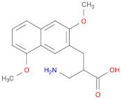 3-amino-2-((3,8-dimethoxynaphthalen-2-yl)methyl)propanoic acid