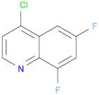 4-CHLORO-6,8-DIFLUOROQUINOLINE