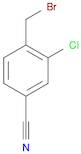 4-(bromomethyl)-3-chlorobenzonitrile