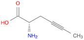 (S)-2-Amino-4-hexynoic acid