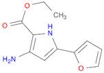 Ethyl 3-amino-5-(furan-2-yl)-1H-pyrrole-2-carboxylate