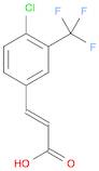 4-CHLORO-3-(TRIFLUOROMETHYL)CINNAMIC ACID