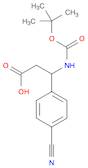 3-N-Boc-3-(4-cyanophenyl)propionic acid