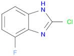 1H-Benzimidazole,2-chloro-4-fluoro-(9CI)