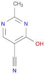 5-Pyrimidinecarbonitrile, 1,4-dihydro-2-methyl-4-oxo- (8CI,9CI)