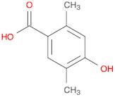 4-hydroxy-2,5-dimethylbenzoic acid